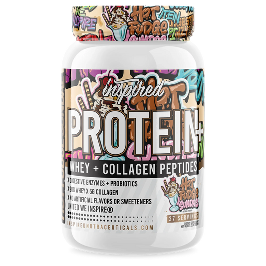 Inspired Protein+ Protein Powder 27 Servings - Whey Protein 20g | Svpplements