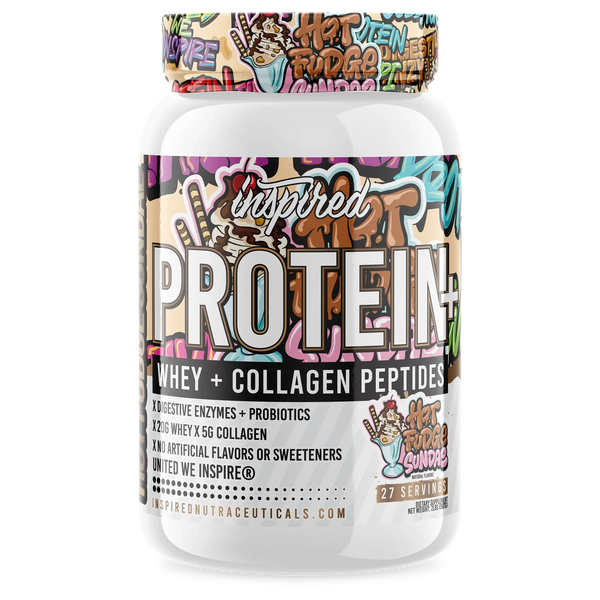 Inspired Protein+ Protein Powder 27 Servings - Whey Protein 20g | Svpplements