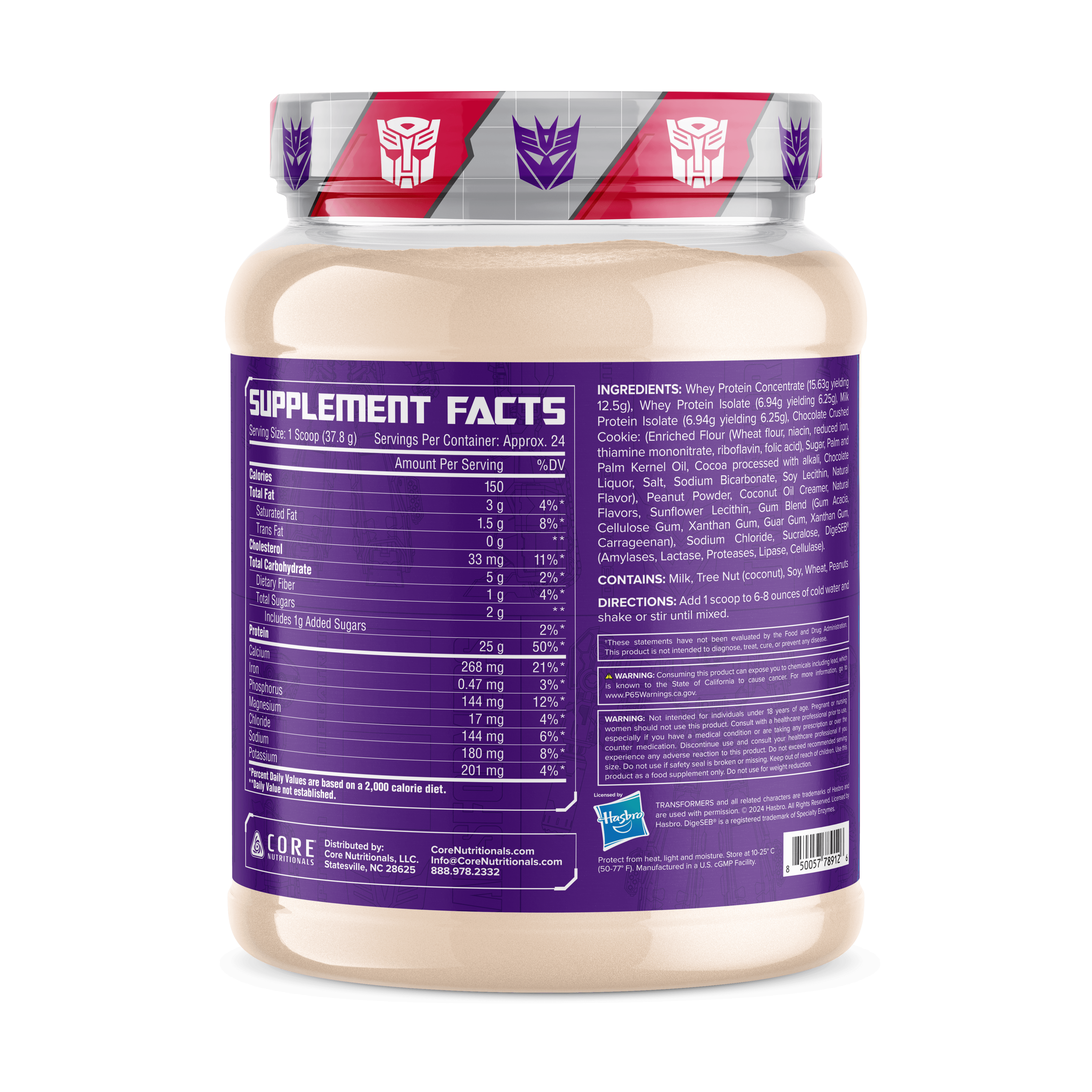 Core Nutritionals | Proton Protein Blend | Transformers Edition