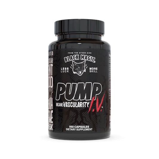 Black Magic Pump Stim-Free Pump Capsules 30 Servings - Beet Root Extract 2000mg (25% nitrates) | Svpplements