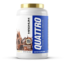 Magnum Quattro Protein Powder 23 Servings - Whey Protein Isolate Part of 4-stage matrix | Svpplements