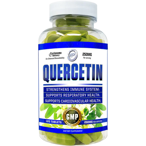 Hi-Tech Quercetin Supplement Capsules 120 Servings - Quercetin 250mg | Svpplements