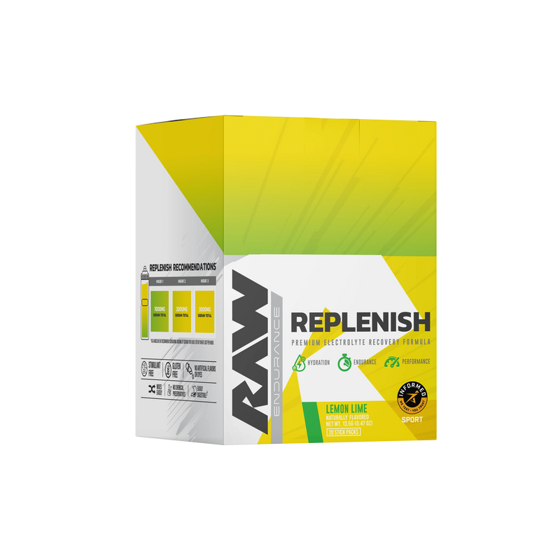 RAW Nutrition Replenish Sticks Recovery 20 Servings - Sodium unknown | Svpplements