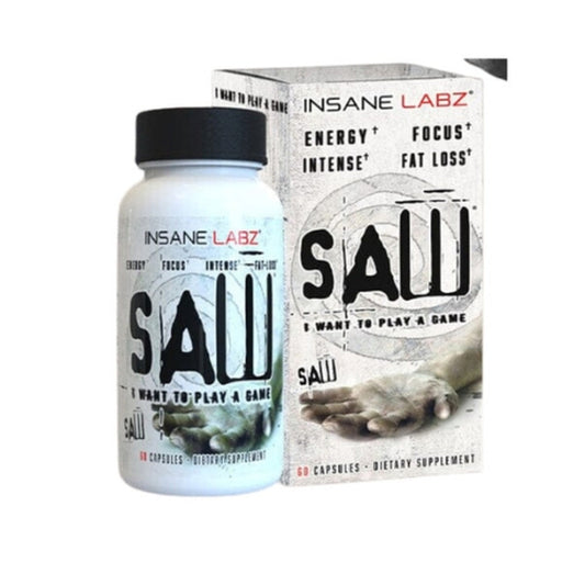 Insane Labz Fat Burner Capsules 60 Servings - Niacin (Nicotinic Acid B3) 30mg | Svpplements