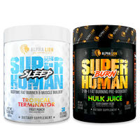 Alpha Lion | Super-Human Burn Loss Stack | 2-Product Stack