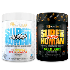 Alpha Lion | Super-Human Burn Loss Stack | 2-Product Stack