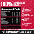 Alpha Lion SuperHuman Focus Nootropic Powder 42 Servings Supplement Facts - L-Tyrosine 1500mg / 3000mg | Svpplements