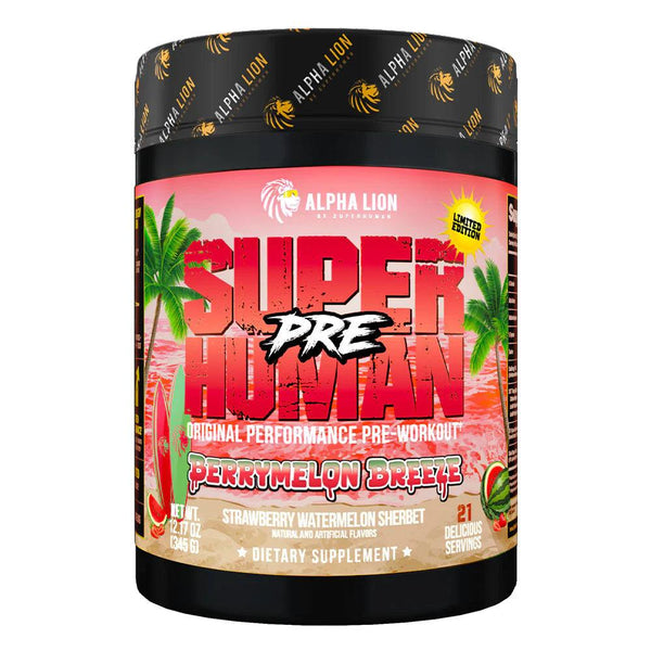 Alpha Lion SuperHuman Pre Pre-Workout Powder 21 Servings - L-Citrulline 4000mg | Svpplements