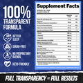 Alpha Lion | SH Sleep | 30 Servings - Supplement Facts | Svpplements