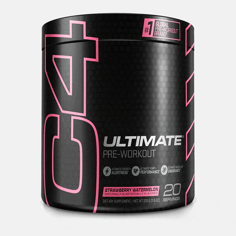 C4 Ultimate Pre-Workout Powder 20 Servings - CarnoSyn® Beta-Alanine 3.2g | Svpplements