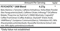 Insane Labz Pre-Workout Supplement - Supplement Facts | Svpplements