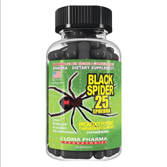 Cloma Pharma | Black Spider | 100 Capsules