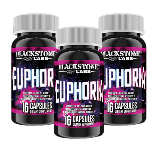 Blackstone Labs Euphoria Nootropic Powder 4 Servings Supplement Facts - 2,100-2,600mg proprietary nootropic | Svpplements