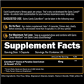 Alpha Lion Gains Candy CaloriBurn GP Fat Burner Capsules 60 Servings Supplement Facts - CaloriBurn GP® 40mg | Svpplements