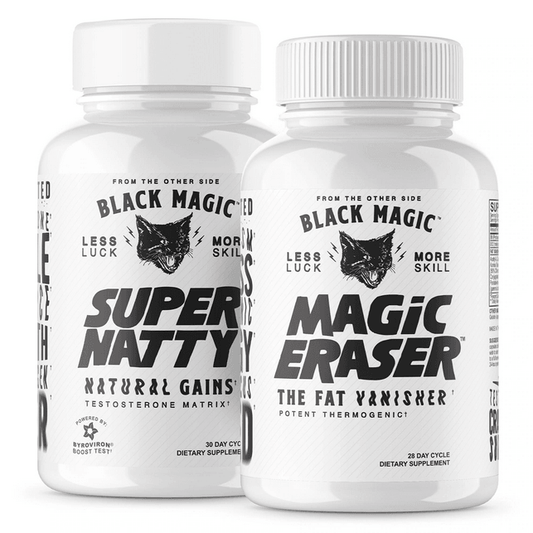 Super Natty Shred Stack- Black Magic Supply Capsule 30 Servings - Byroviron (Bryonia Laciniosa) 1500mg | Svpplements