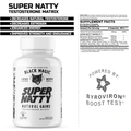 Super Natty Shred Stack- Black Magic Supply Capsule 30 Servings Supplement Facts - Byroviron (Bryonia | Svpplements