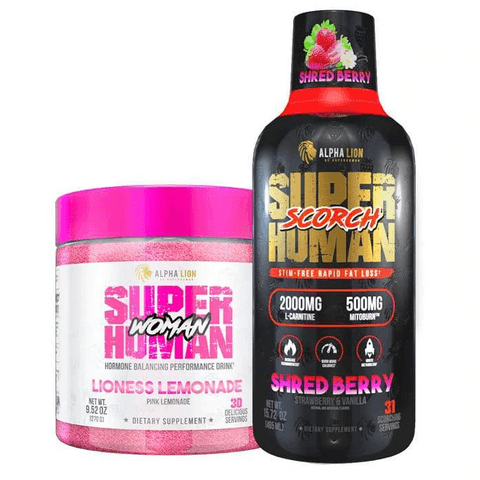 Alpha Lion Superhuman Her Shred Stack 30 Servings - Myo-Inositol 2000mg | Svpplements
