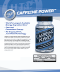 Hi-Tech Pharmaceuticals Caffeine Power Caffeine Tablets 100 Servings Supplement Facts - Caffeine 200mg | Svpplements