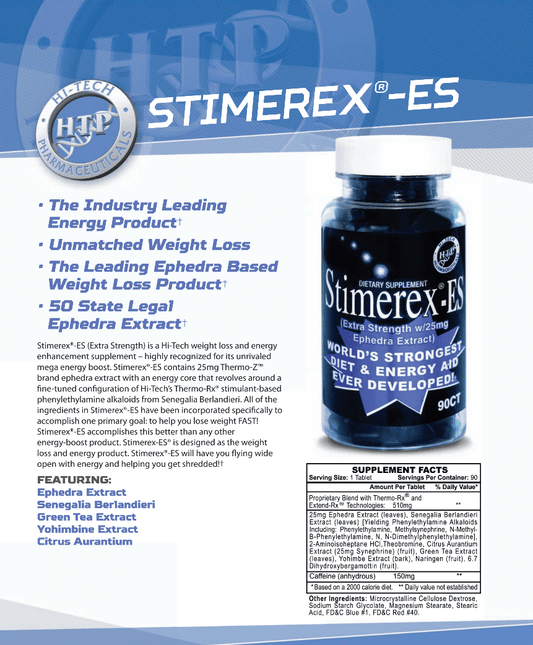 Hi Tech Dietary Supplement - Supplement Facts | Svpplements