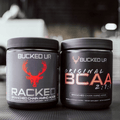 Bucked Up Racked Amino Performance Powder 30 Servings - Training Lifestyle Shot | Svpplements