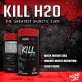 Insane Labz Kill H20 Water Management Capsules 20 Servings Supplement Facts - Vitamin B6 50mg | Svpplements