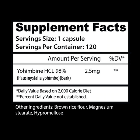 Insane Labz Dietary Supplement - Supplement Facts | Svpplements