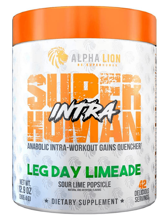 Alpha Lion SuperHuman Intra Amino Powder 42 Servings - Training Lifestyle Shot | Svpplements