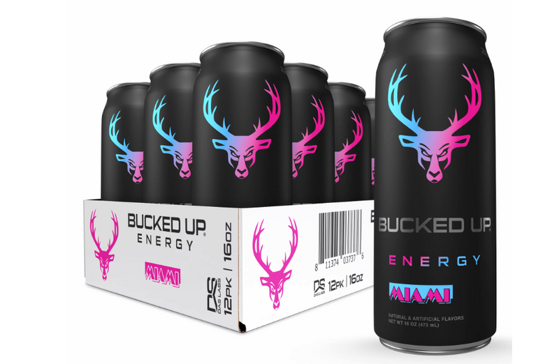 Bucked Up Energy Drink RTD Can 1 Serving - Citrulline Malate 6000mg | Svpplements