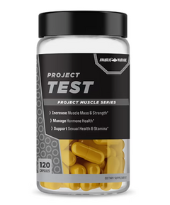 Project Test Hormone Support Capsules 30 Servings - Fadogia agrestis Stem Extract 600mg | Svpplements