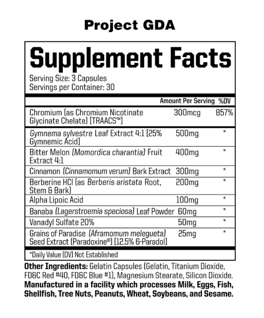 Anabolic Warfare Dietary Supplement - Supplement Facts | Svpplements
