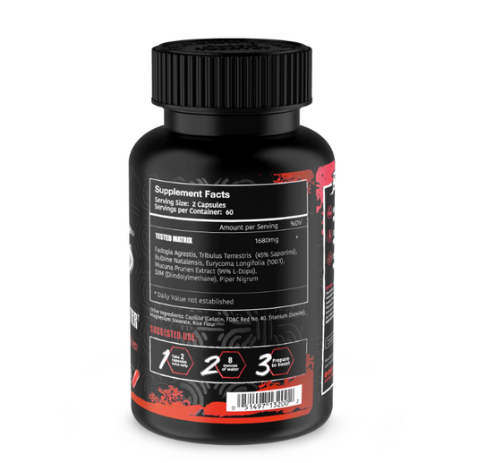 Kaymas Tested Hormone Support Capsules 60 Servings Supplement Facts - Reported Tongkat Ali support | Svpplements