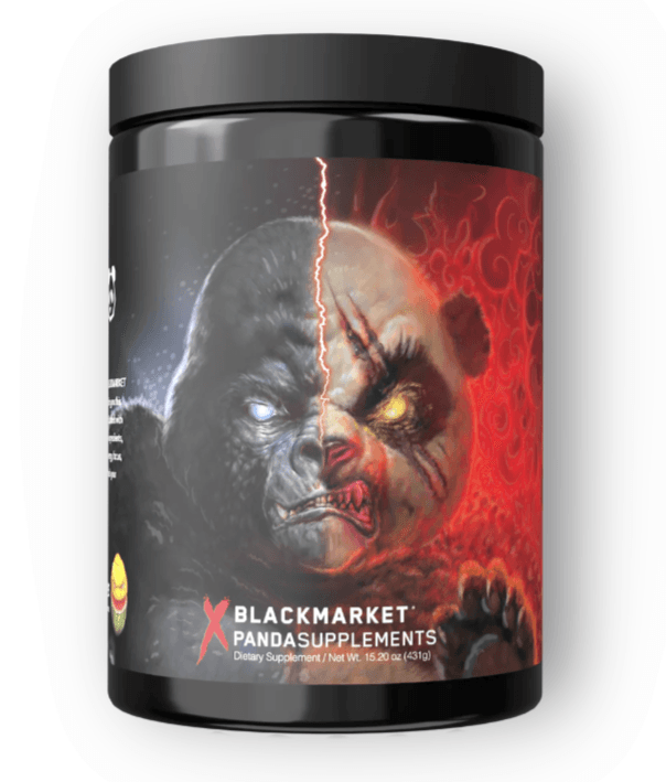 Blackmarket X Panda Supps | Gorilla | Loaded Pre-Workout