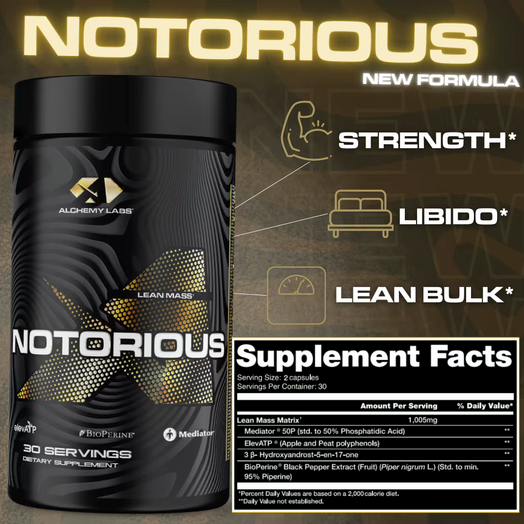 Alchemy Labs Dietary Supplement - Supplement Facts | Svpplements