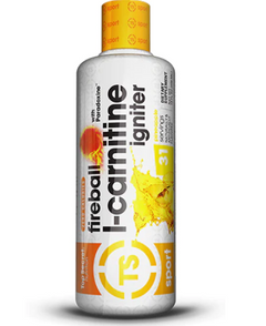 Top Secret Nutrition Fireball L-Carnitine Igniter Liquid Fat Burner 31 Servings - L-Carnitine L-Tartrate 1400mg | Svpplements