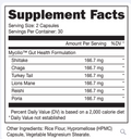 Bucked Up Biome Boost Pre-Workout Powder 30 Servings Supplement Facts - Beta-Alanine 3200mg | Svpplements