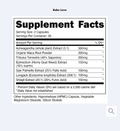 Bucked Up Babe Love Pre-Workout Capsules 30 Servings Supplement Facts - Vitamin B12 100mcg | Svpplements