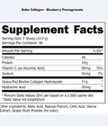 Bucked Up Babe Collagen Powder 30 Servings Supplement Facts - Grass-Fed Bovine Collagen Hydrolysate 11g | Svpplements