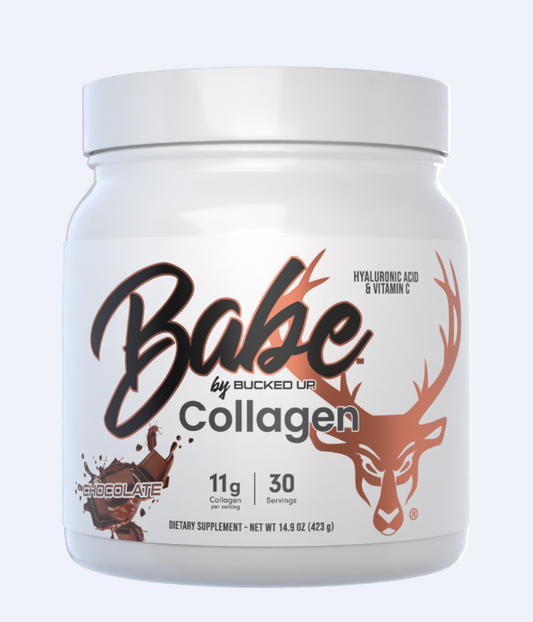 Bucked Up Babe Collagen Powder 30 Servings - Grass-Fed Bovine Collagen Hydrolysate 11g | Svpplements