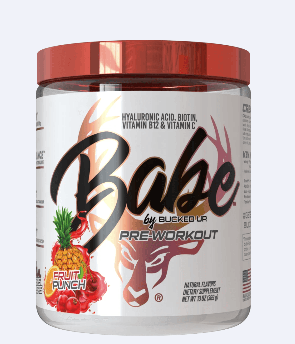 Bucked Up Babe Pre-Workout Powder 30 Servings - Citrulline Malate 6000mg | Svpplements