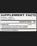 Unbound Grains of Paradise Fat Burner Capsules 60 Servings Supplement Facts - CaloriBurn GP® 50mg | Svpplements