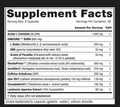 UNBOUND UNLOCK Fat Burner Capsules 30 Servings Supplement Facts - Acetyl L-Carnitine 1000mg | Svpplements
