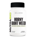 NutraBio Horny Goat Weed Herbal Supplement Capsules 60 Servings - Horny Goat Weed extract 1,000mg | Svpplements