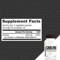 NutraBio Choline Bitartrate Supplement Powder 45 Servings Supplement Facts - Choline 550mg | Svpplements