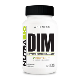 NutraBio DIM Hormone Support Capsules 60 Servings - Diindolylmethane 100mg | Svpplements