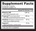 Unbound BYLD Muscle Building Support Capsules 30 Servings Supplement Facts - Mediator® 50P 1500mg | Svpplements
