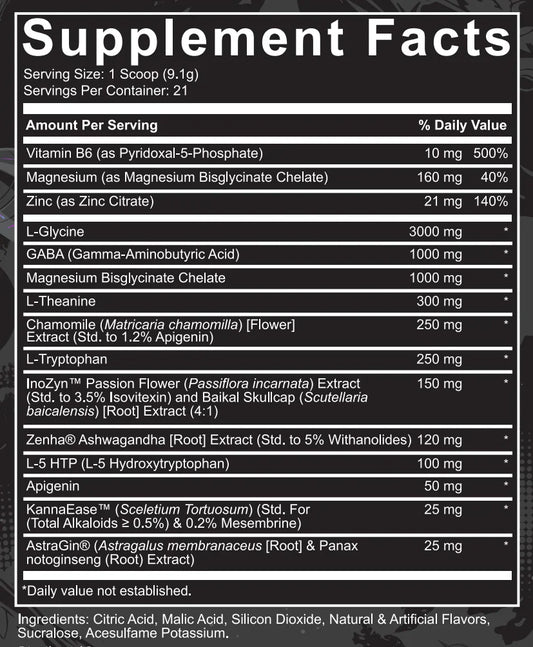 NutriFitt NutriFitt | Silence | Sleep + Recovery - Side View | Svpplements