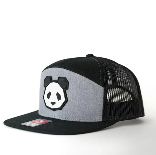Panda Supps 3D PVC Patch Snapback Hat Accessory N/A Count - Premium Panda head snap back | Svpplements