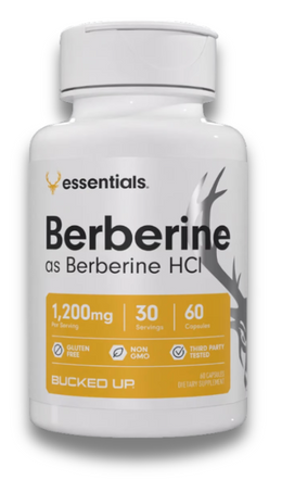 Bucked Up Berberine HCl Capsules 30 Servings - Berberine HCl 1200mg | Svpplements