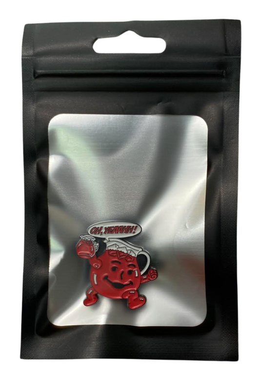 Aww Yeahhh Kool-Aid Man Pin Accessory N/A Servings - Collectible Nutrastop merch pin | Svpplements
