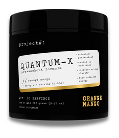 Project 1 Quantum X Pre-Workout Powder 60 Servings - Caffeine Anhydrous 200mg | Svpplements